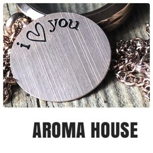 Rose Gold Plate of back of 30mm Living Locket